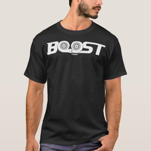 Boost Car Street Racing Turbo Engine T_Shirt