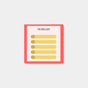 Boost your productivity with our To-Do List Post-it Notes