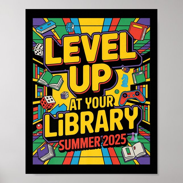 Boost Your Skills At The Library Summer 2025 Readi Poster (Front)