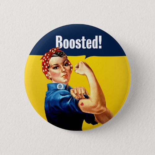 Boosted Rosie the Riveter Button