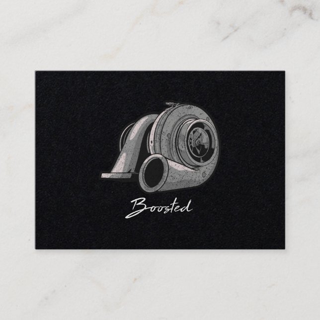 Boosted Turbo Tuning Business Card (Front)