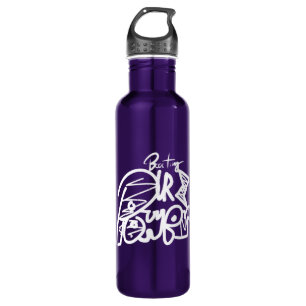 boosting your power inspirational stainless steel water bottle