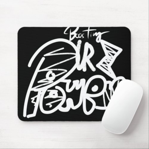Boosting Your Power Typgraphy Mouse Pad