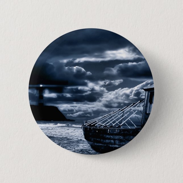 boot-367490  boot sea adventure atlantic twilight pinback button (Front)