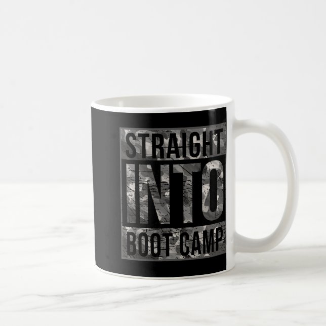 Boot Camp Basic Training Shirt For New Military Re Coffee Mug (Right)