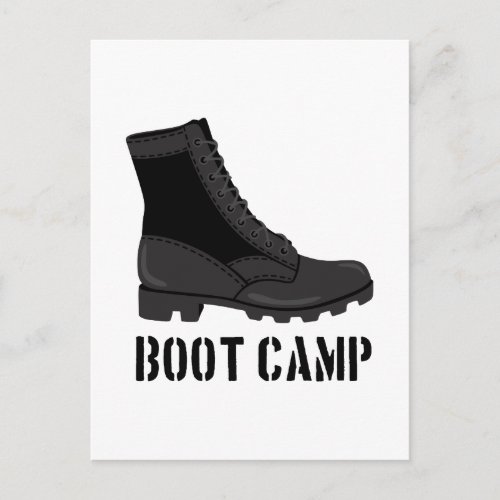 Boot Camp Postcard