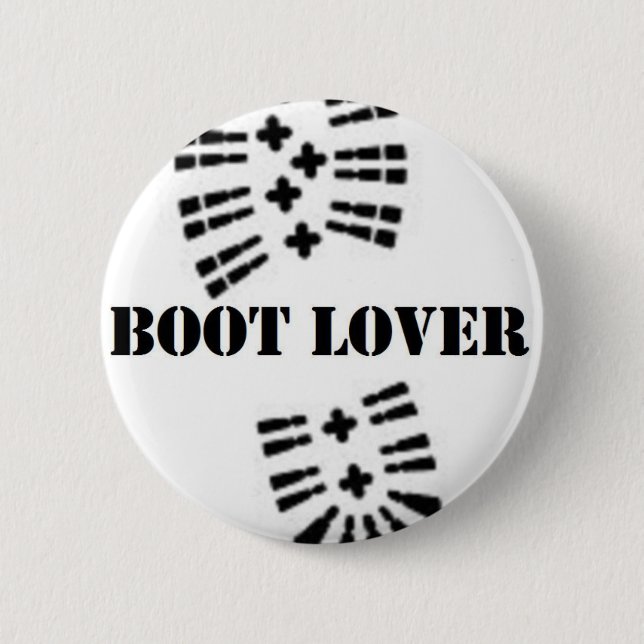 boot lover button (Front)