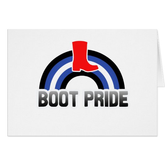 Boot Pride Cards (Front Horizontal)
