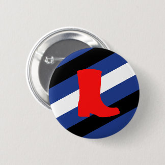 Boot Pride Flag Button