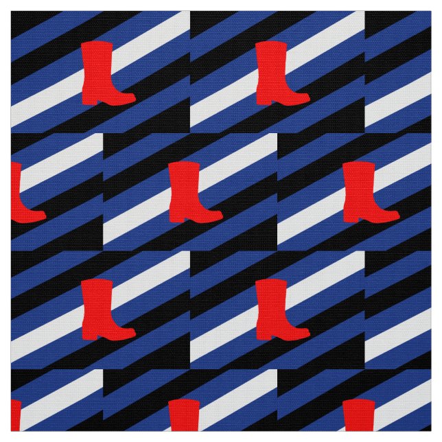 Boot Pride Flag Fabric (Swatch)