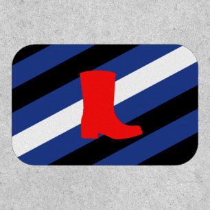 Boot Pride Flag Patch