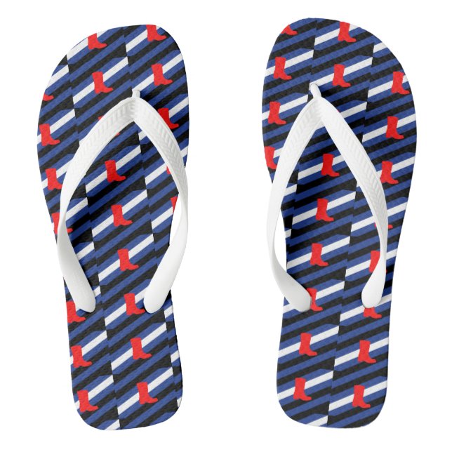 Boot Pride Flip Flops (Footbed)