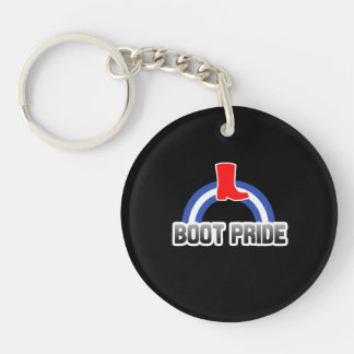 Boot Pride Keychain