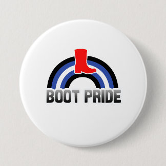 Boot Pride Pinback Button