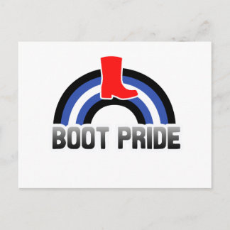 Boot Pride Postcard