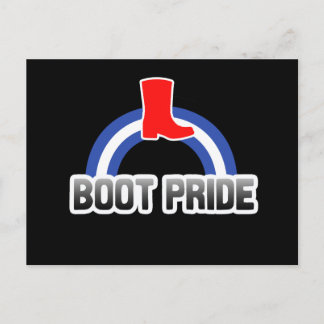 Boot Pride Postcard