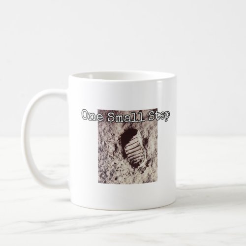 Boot Print on the Moon  Coffee Mug
