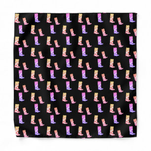 Boot Scoot Bandana (Black)
