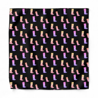 Boot Scoot Bandana (Black)