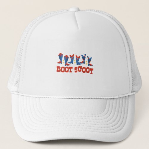 Boot Scoot Trucker Hat