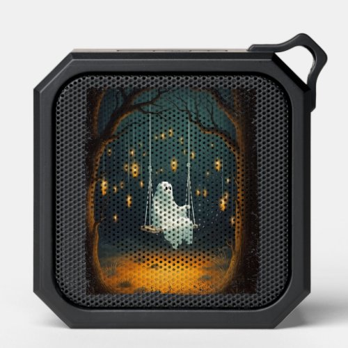 Boot Scootin_ Spooky â Cute Chic Western Ghost Pin Bluetooth Speaker