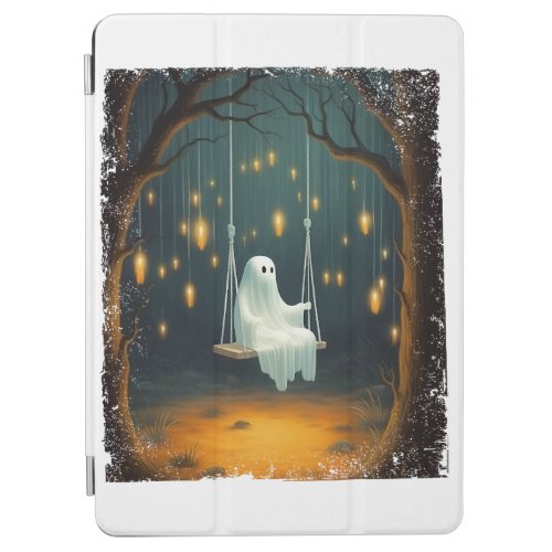 Boot Scootin_ Spooky â Cute Chic Western Ghost Pin iPad Air Cover