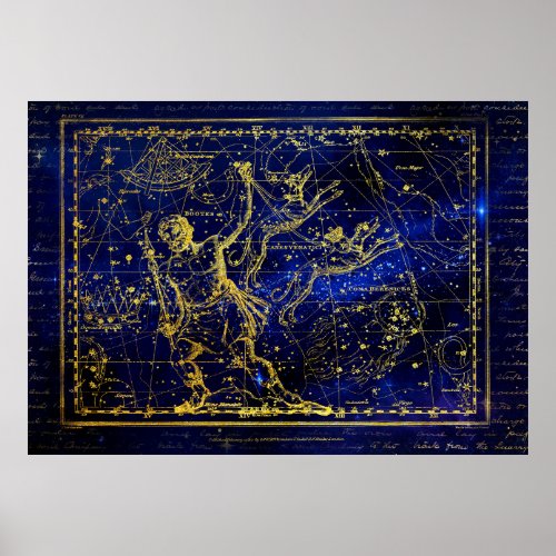 bootes constellation poster