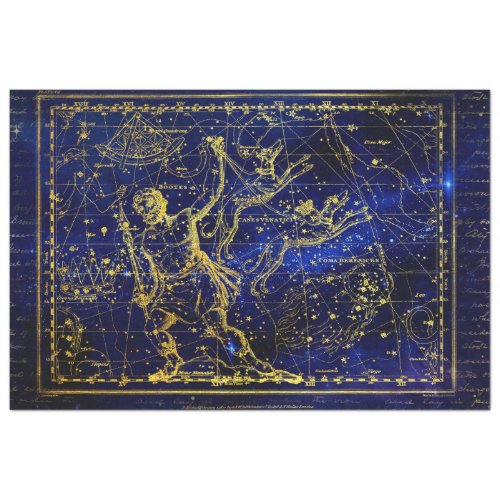 bootes constellation tissue paper