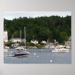 Boothbay Harbor 11" x 8.5" Poster Paper (Matte)