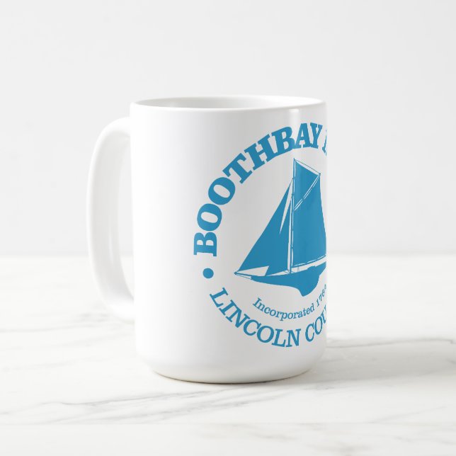 Boothbay (sloop) coffee mug (Front Left)