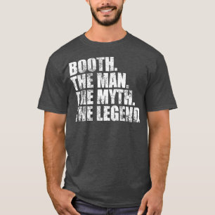 BoothBooth Family name Booth last Name Booth Surna T-Shirt