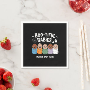 Bootiful Babies Mother Baby Nurse Halloween Napkins