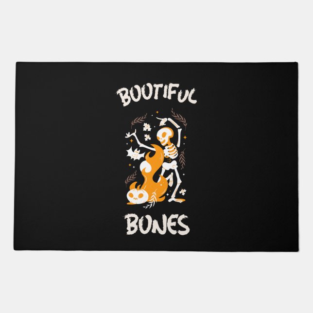 Bootiful Bones Doormat (Front)