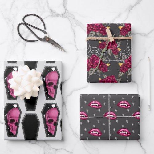 Bootiful Gothic Wrapping Paper Sheets