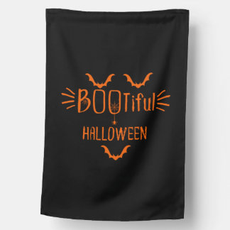BOOTIFUL HALLOWEEN HOUSE FLAG
