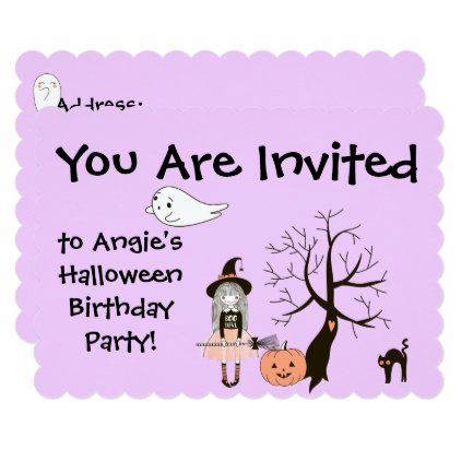 Bootiful Halloween Party 5&quot; x 7&quot; Invitations