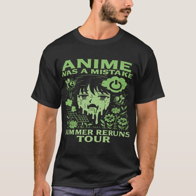 Bootleg Anime Tour Unisex Softstyle T-Shirt - Iron (Front)