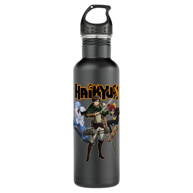 bootleg haikyu Classic Stainless Steel Water Bottle (Front)