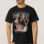 Bootleg I Love My Hot Girlfriend Heart GF 1BK2 T-Shirt<br><div class="desc">Custom Bootleg Rap 90s Vintage, I Love My Hot Girlfriend, I Heart My Hot Girlfriend. This fun and romantic design is perfect for couples, featuring a bold declaration of affection to showcase your love and appreciation for that special someone in your life. It's ideal for any occasion, whether you're planning...</div>