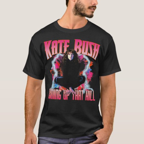 Bootleg Kate Bush Fanart Design T_Shirt