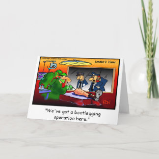 Bootleg Operation Funny Cartoon Tees & Gifts Card