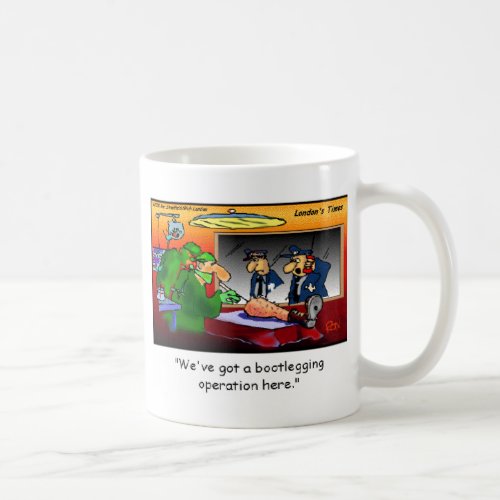 Bootleg Operation Funny Cartoon Tees  Gifts Coffee Mug
