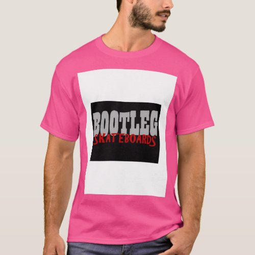 Bootleg Skateboards Vintage Heritage Graphic T_Shirt