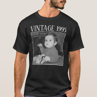 Bootleg Vintage Happy Birthday Photo Family 2B1 T-Shirt