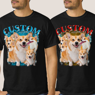 Bootleg Vintage Pet Dogs Cat Funny Animal 1BK2 T-Shirt
