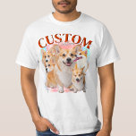 Bootleg Vintage Pet Dogs Cat Funny Animal 1WH1 T-Shirt<br><div class="desc">Custom Bootleg Rap 90s Vintage, Pet Dog Cat, Funny Animal. Personalize with your pet's photo, name, or a heartfelt message to celebrate your furry friend. These vintage inspired designs blend nostalgia and creativity, showcasing your pet's photo in a retro 90s style aesthetic. Make it truly one of a kind by...</div>