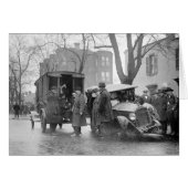 Bootlegger's Wrecked Car, 1922 (Front Horizontal)
