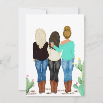 Boots And Besties by K_Morrison_Designs at Zazzle