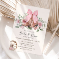 Boots and Bows Pink Cowgirl Bridal Shower