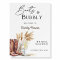 Boots And Bubbly Boho  Bridal Shower Welcome Sign